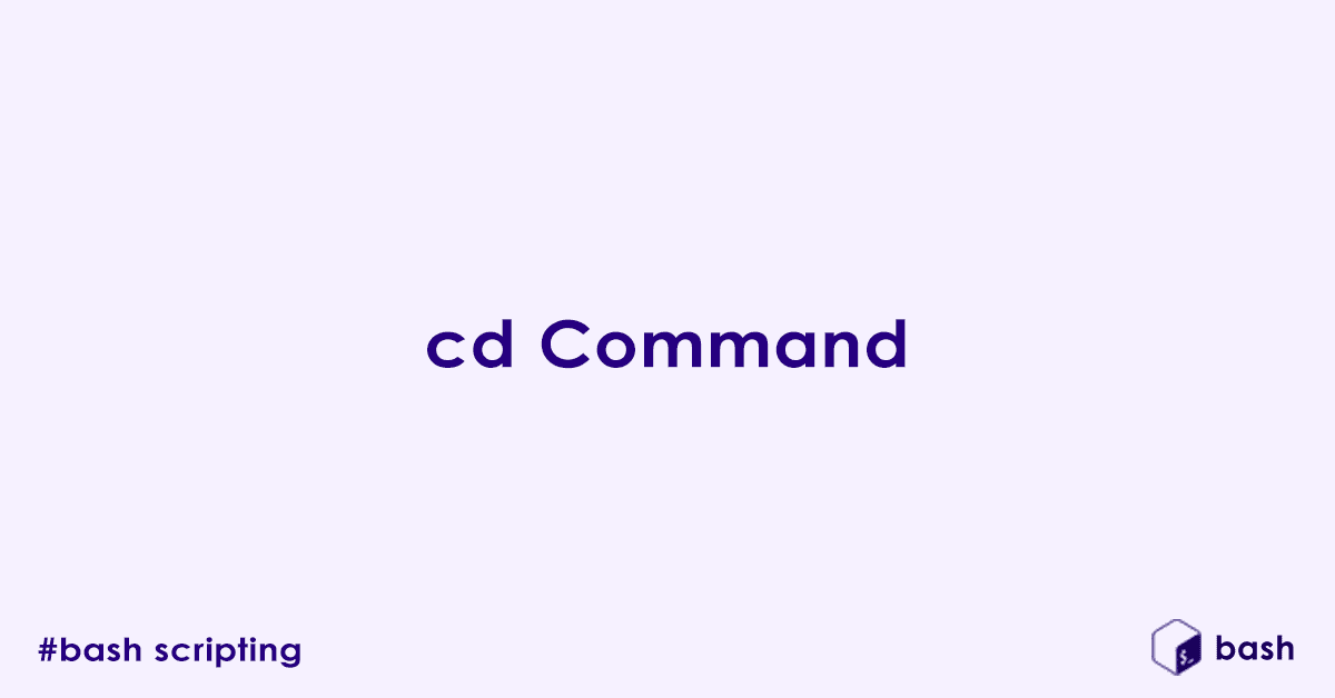 Bash cd Command